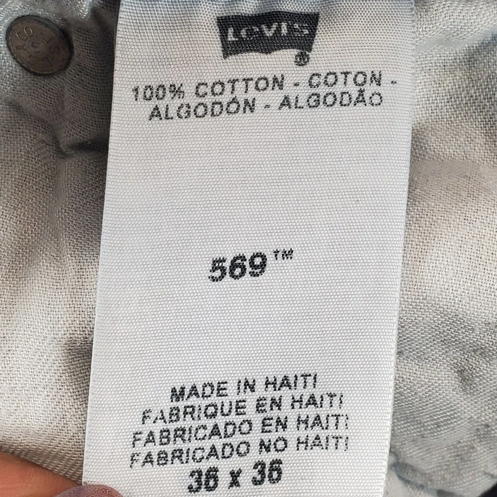 Levis measurements waist